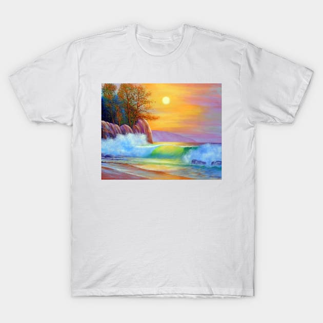 LA MER  A View of the Ocean T-Shirt by terryhuey